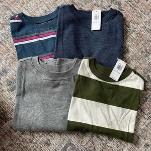 Set of Old Navy Long Sleeve Shirts (Size: 4T)